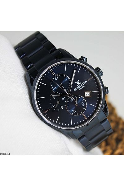Daniel Klein Dk 350364   Men's Wrist Watch with Steel Cord