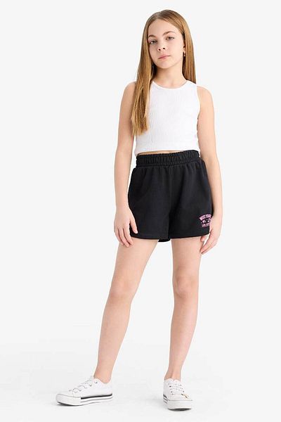 DeFacto Black Girl's Shorts E7315A8/Bk8