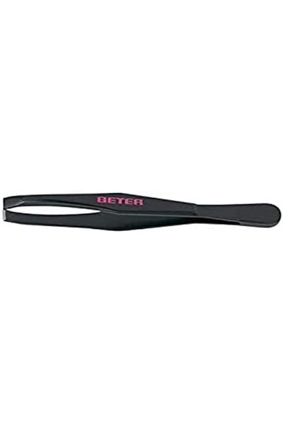 Beter Tweezers Black Jack Straight