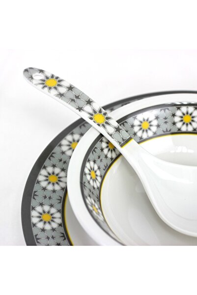 Melrich 38 Pcs Melamine Dinner Set Dishwasher And Freezer Safe Durable And Strong