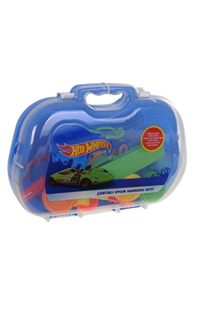 HOT WHEELS Çantalı Oyun Hamuru Seti