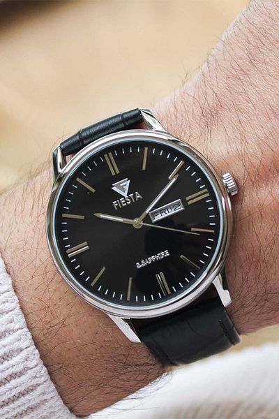 Fiesta Fs 600712   Men's Wrist Watch with Leather Cord