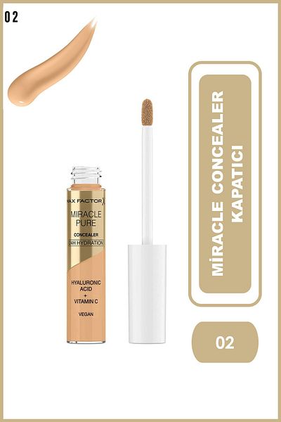 Max Factor كونسيلر ميراكل بيور كونسيلر رقم:2