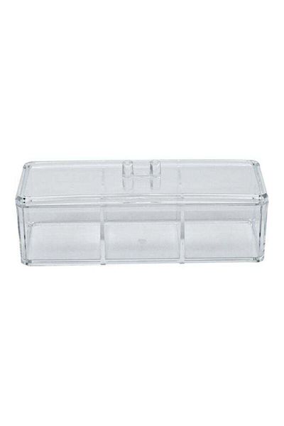 Generic صندوق تخزين مكياج أكريليك شفاف من بيوينتي