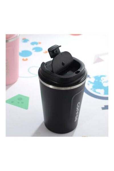 HALAMODO Stainless Steel Vacuum Thermos Mug Blue 380ml