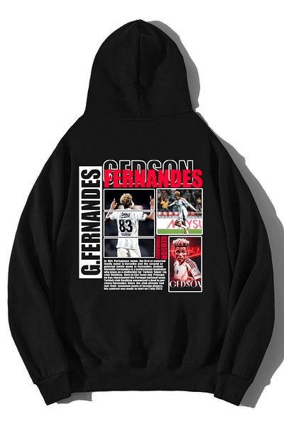 BRZ COLLECTION Unisex Oversize Gedson Fernandes Hoodie