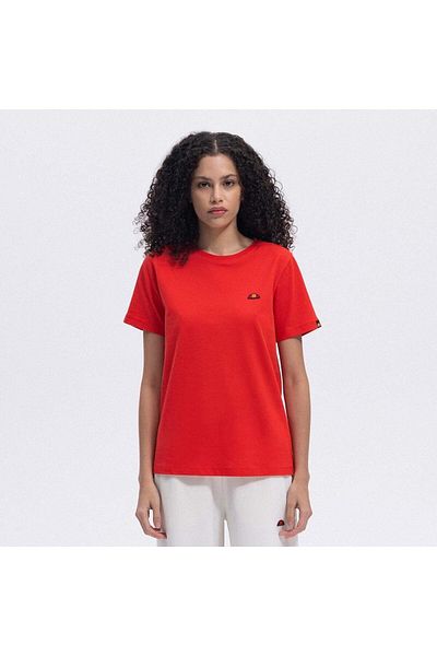 Ellesse Ef174-Rd Crew Neck Women's T-Shirt - Red