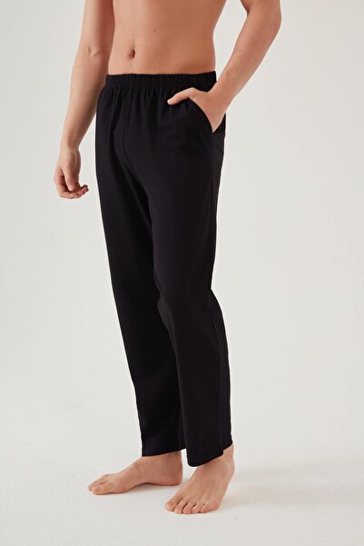 koza iç giyim Erkek Pamuklu 2'li Tek Alt Pijama