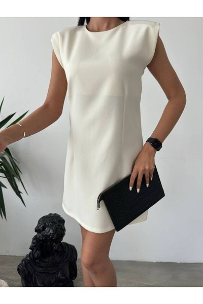FioriModa Γυναικείο φόρεμα με επένδυση ώμων