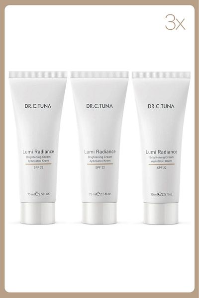 Farmasi Dr. C. Tuna Lumi Skin Brightening Cream 75ml 3 Pieces