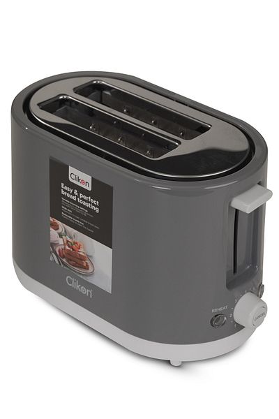 CLIKON 2-Slice Cool Touch Bread Toaster 650 W