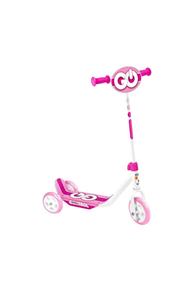 Homio Trotineta pentru copii cu 3 roti, Homio, roz, 2-5 ani, max 20 kg, platforma antialunecare