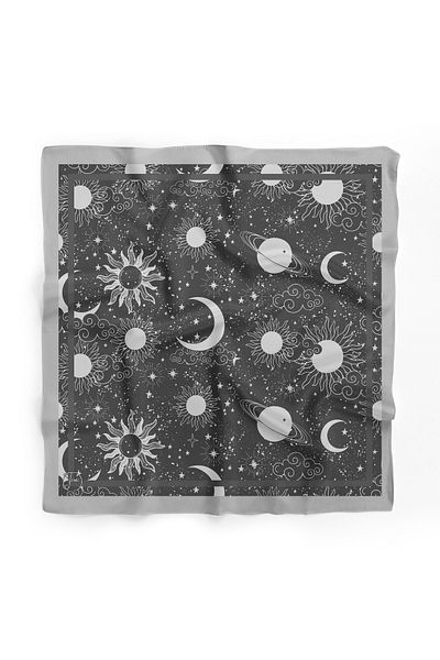 TUA Moon Star Pattern Bandana/Scarf