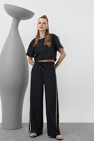 Soul 32182 Women's Stripe Short Sleeve Suit