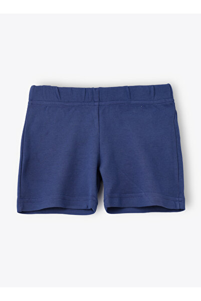 Basicxx Boys' Solid Navy Blue Cotton Shorts