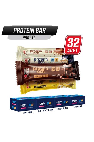 Proteinocean Protein Bar Pack - 50g X 32 Pieces