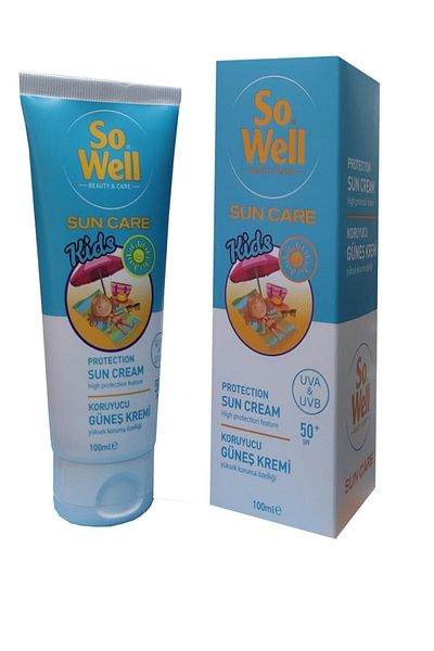 prestij sanal market So Well Sun Care Kids Spf 50 Factor 100 ml