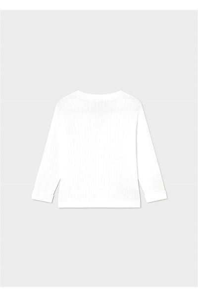 MAYORAL Boy's Knitted Cardigan White 1305