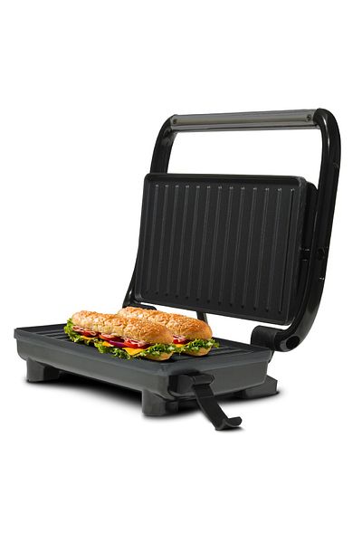 CLIKON Contact Grill Toaster with non-stick grill plate,800W