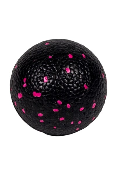 Actifoam كرة تدليك لاكروس لتحفيز القدم باللون الأسود والوردي