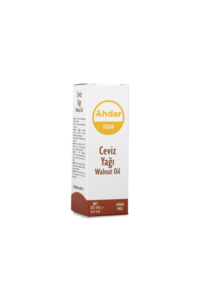 AHDAR DOĞAL ÜRÜNLER 20 ml Walnut Oil