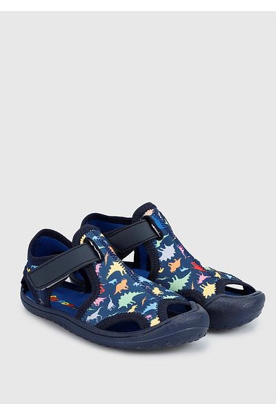 Kiddo Boy's Navy Blue Flat Sandals