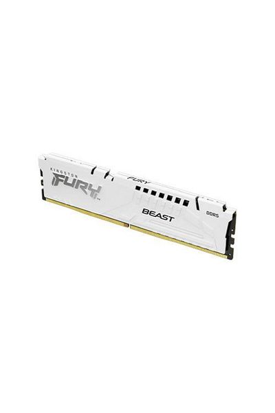 Kingston Memorie Kingston FURY Beast White 32GB DDR5, EXPO, 5600MT/s, CL36