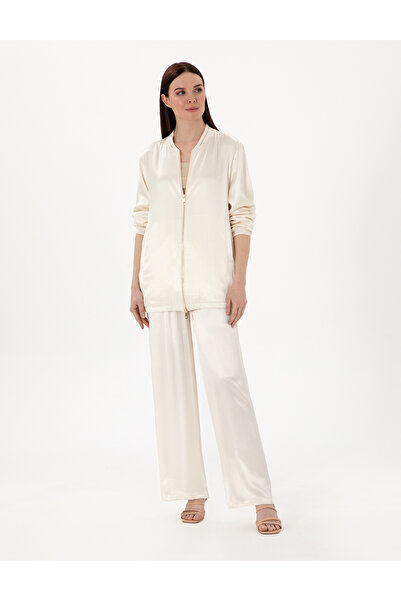 Pierre Cardin Ekru Comfort Fit Bluz 50301119-VR019