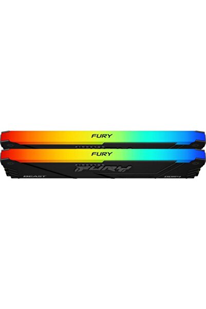 Kingston Memorii Kingston FURY Beast RGB 16GB(2x8GB) DDR4 3600MHz CL17 Dual Channel Kit