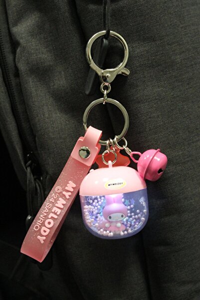 Miniso Sanrio Lisanslı My Melody Çiçek Perisi LED Işıklı Anahtarlık