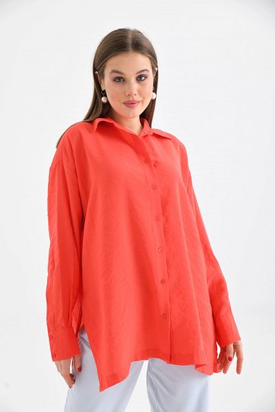 Park Karon Μακρυμάνικο πουκάμισο Oversize Basic