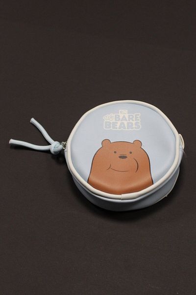 Miniso We Bare Bears Licensed Mini Coin Purse (Blue)