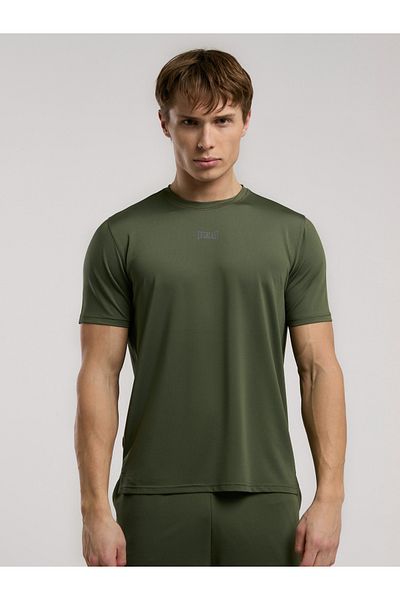 EVERLAST Ανδρικό μπλουζάκι Everfit Training Essentials Khaki