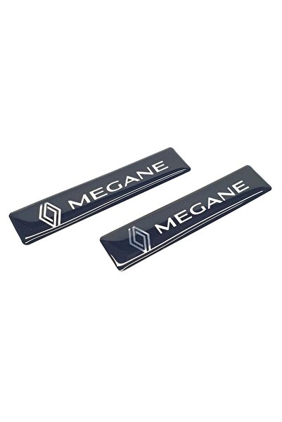Carmind Megane Yan Çamurluk Bagaj Damla Logo Sticker