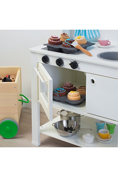 IKEA DUKTIG 6-piece roll set, cinnamon/bun