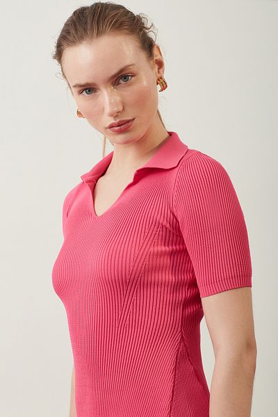 Park Karon Polo Neck Short Dress