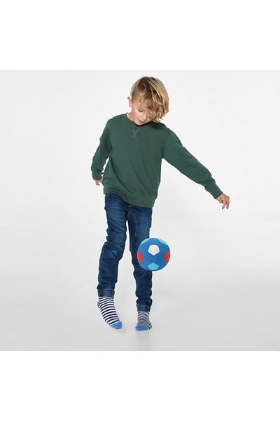 IKEA SPARKA Soft Toy Football Mini (Blue/Red) Fun & Cuddly Playtime Companion