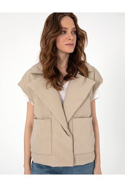 Pierre Cardin Sand Crop Top Vest 50300907 -Vr085