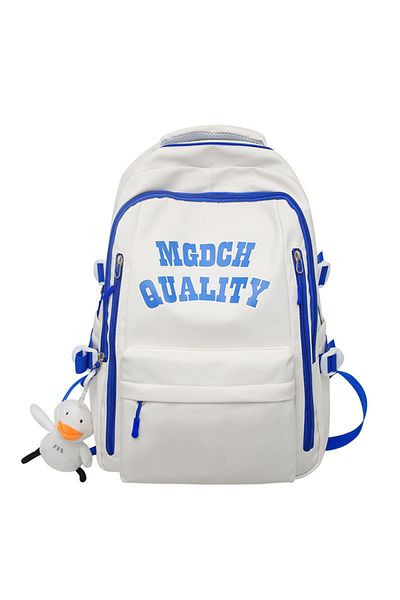 ETG Simple and Large Capacity Leisure Backpack for Middle and High School Students 33*19*46CM
