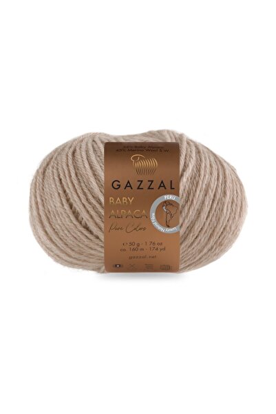 Gazzal Baby Alpaca Pure Colors (50gr) El Örgü Ipliği