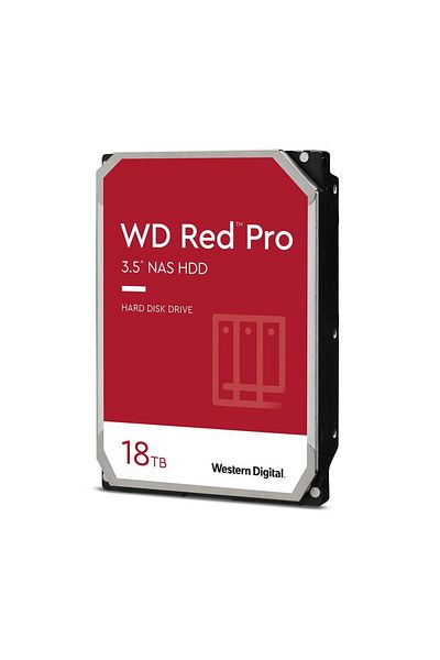 WESTERN DIGITAL HDD NAS Red Pro Western Digital Ultrastar Red Pro WD181KFGX, 3.5", 18TBs, 7200 RPM, 6 Gbit/s