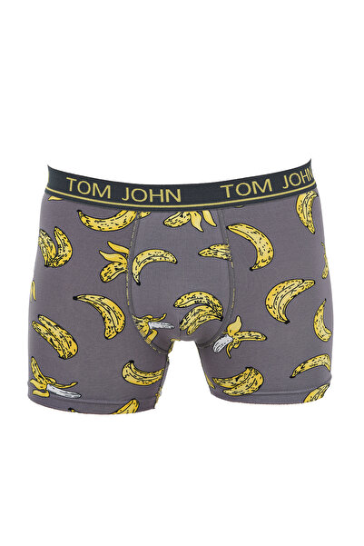 Tom John Pamut Lycra férfi boxerek - 5 csomag, vegyes színek MIXCOLOR