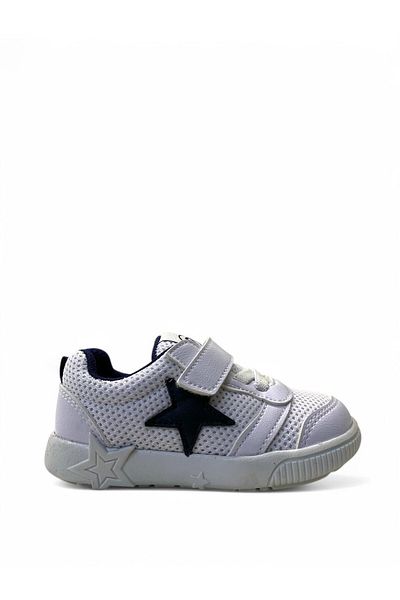 Tuğba Ortopedi 013 حذاء رياضي مريح للجنسين من Baby First Step باللون الأبيض/الأزرق الداكن