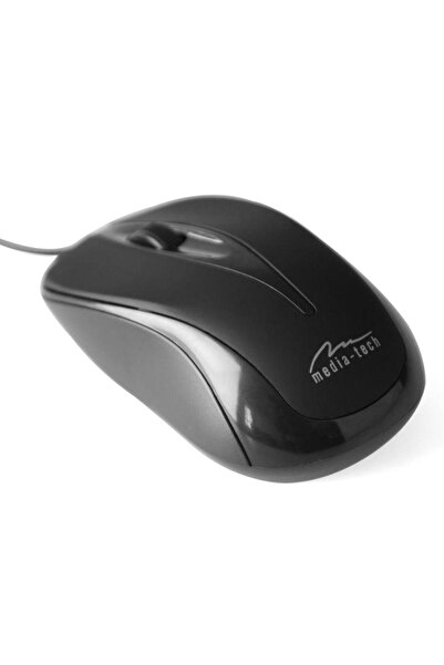 Mediatech Mouse Media Tech Plano, 800 DPI, optic (Negru)