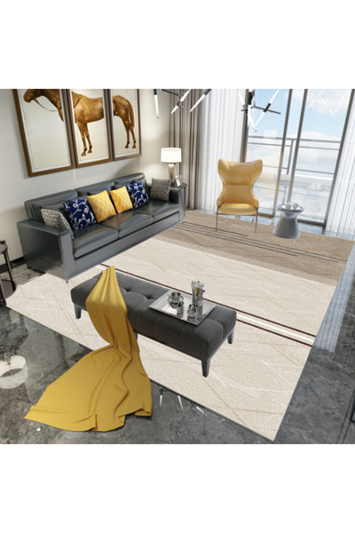 sharpdo Modern Minimalist Bedroom Living Room Carpet