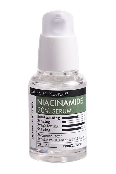 DERMA FACTORY Skin Care Serum Containing 20% Niacinamide Niacinamide Serum 30ml