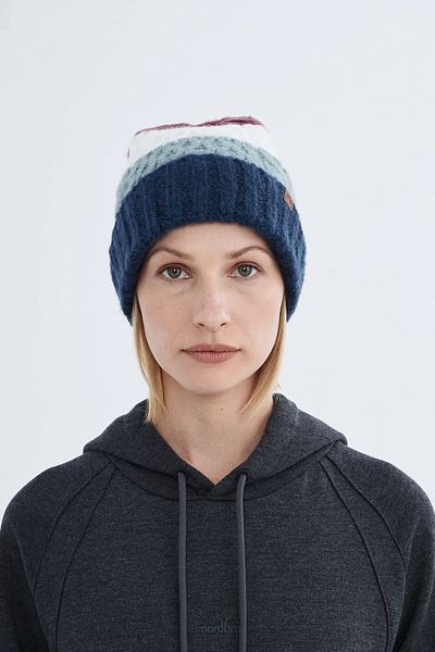Nordbron Women/Girls Gray Winter Beanie Basic Plain Folded Casual Logo Detailed Patterned Clarssa