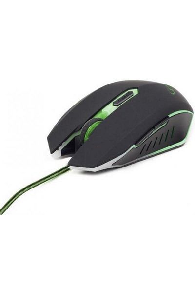 Gembird Mouse Gaming Gembrid MUSG-001-G (Negru/Verde)