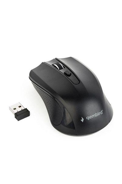 Gembird Mouse optic fără fir Gembird MUSW-4B-04, 1600 DPI, nano USB (Negru)