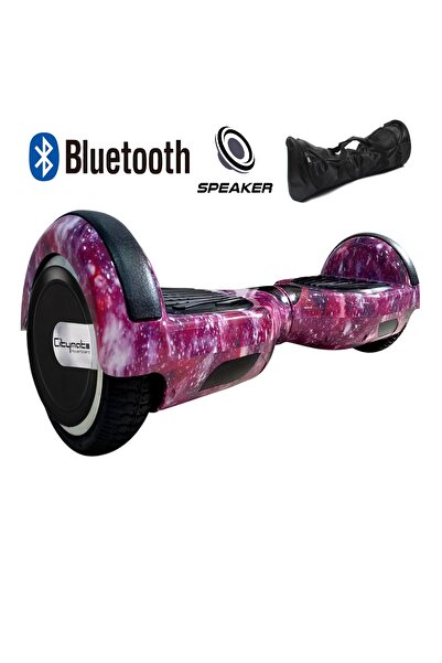CityMate Smart Balance Elektrikli Kaykay Hoverboard Çanta Hediyeli Bluetooth Hoparlörlü Desenli